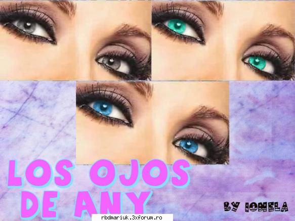 bAnNeR3 By !oNeLa - los ojitos de any - Art zone