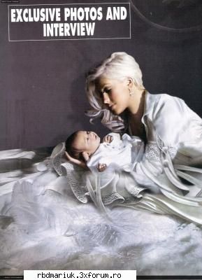 christina aguilera - cu copilashu ei - Stars:P