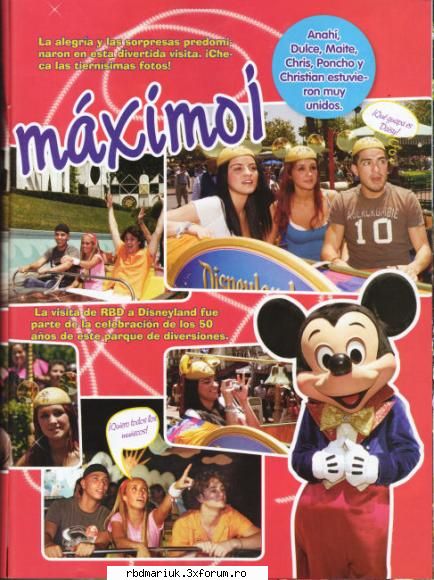 poze q rbd in disneyland - mariuk_airam_nice - RBD