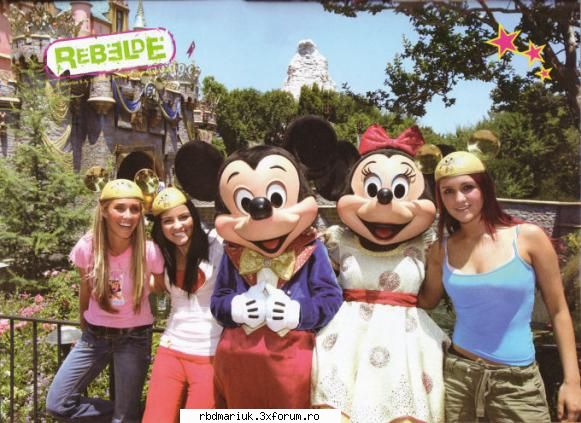chicas disney poze q rbd in disneyland