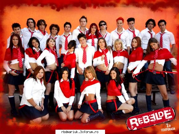 rebelde!!!!:X:X:X - poze cu rebelii nojtri pref in serialul rebelde - Seriale/filme